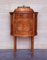 19th Century Louis XVI Marquetry Nightstands with Bronze & Mirror Crest, 1890s, Set of 2, Image 3
