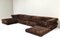 First Edition Mah Jong Sofa attributed to Hans Hopfer for Roche Bobois, France, 1970s, Set of 15, Image 3