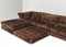 First Edition Mah Jong Sofa attributed to Hans Hopfer for Roche Bobois, France, 1970s, Set of 15, Image 10