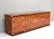 Italian Sideboard in Burlwood with Brass Details from Glam Furniture, Italy, 1970s 5