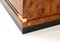 Italian Sideboard in Burlwood with Brass Details from Glam Furniture, Italy, 1970s 14