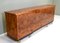 Italian Sideboard in Burlwood with Brass Details from Glam Furniture, Italy, 1970s 8