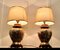 Vintage Ginger Glas Lampen aus Porzellan, 1960er, 2er Set 2