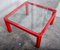 Red Model 80 Coffee Table by Kho Liang Le for Artifort, 1974, Image 2