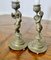 19th Century Brass Candleholders with Dancing Cherubs, Set of 2, Image 7