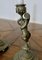 19th Century Brass Candleholders with Dancing Cherubs, Set of 2, Image 3