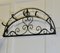 Blacksmith Half Round Iron Folding Kitchen Utensil Hanger, 1960s, Image 8