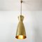 Mid-Century Large Diabolo Brass Pendant Light 2