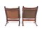 Norwegian Siesta Bentwood and Leather Lounge Chairs by Ingmar Relling for Westnofa, 1960s, Set of 2 4