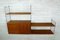 Teak Wall Shelf with Drawers by Nisse Strinning for String Design AB, 1950s 2