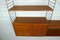 Teak Wall Shelf with Drawers by Nisse Strinning for String Design AB, 1950s 9