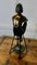 Bronze Statue of a Girl on a Stool Drinking Champaign, 1960s, Image 4
