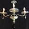 Lustre en Verre Irisé par Napoleone Martinuzzi pour Venini, 1920s 7