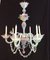 19th Century Murano Chandelier with Six Lights from Manifattura Di Murano, Image 1