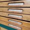 Vintage Industrial Printers Cabinet 6