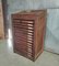 Vintage Industrial Printers Cabinet 2