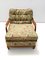 Olive Green Armchairs with Walnut Frames attributed to Paolo Buffa, Italy, 1940s, Set of 2 4