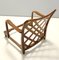 Olive Green Armchairs with Walnut Frames attributed to Paolo Buffa, Italy, 1940s, Set of 2, Image 11