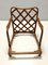 Olive Green Armchairs with Walnut Frames attributed to Paolo Buffa, Italy, 1940s, Set of 2 10