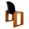 Chaises de Salle à Manger Dialogo Laquées Noires par Afra et Tobia Scarpa pour B&B Italia, 1973, Set de 8 15