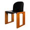 Chaises de Salle à Manger Dialogo Laquées Noires par Afra et Tobia Scarpa pour B&B Italia, 1973, Set de 8 12