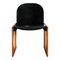 Chaises de Salle à Manger Dialogo Laquées Noires par Afra et Tobia Scarpa pour B&B Italia, 1973, Set de 8 11