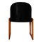 Black Lacquered Dialogo Dining Chairs by Afra and Tobia Scarpa for B&B Italia, 1973, Set of 8 14