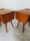 Tschechische Mid-Century Nachttische, 1960er, 2er Set 19