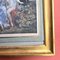 Jean Frederic Schall, The Season of Love, 1800s, Etching with Watercolor, Framed 12