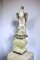 Weathered Stone Statue of Eagle on Plinth, 1960s 2