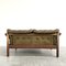 Mid-Century Leather Sofa in the style of Percival Lafer, 1970s, Image 7