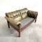 Mid-Century Leather Sofa in the style of Percival Lafer, 1970s, Image 11