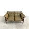Sofá Mid-Century de cuero al estilo de Percival Lafer, años 70, Imagen 13