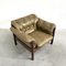 Mid-Century Ledersessel im Stil von Percival Lafer, 1970er 2