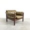 Mid-Century Ledersessel im Stil von Percival Lafer, 1970er 3