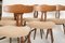 Oak and Sheepskin Dining Chair attributed to Henry Kjærnulf for Jorgensen & Sonner, Denmark, 1940s, Image 8