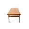 Table Basse en Teck avec Plateau d'Appoint Intégré par Johannes Andersen pour Trioh, 1960s, Set de 3 5