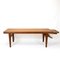 Table Basse en Teck avec Plateau d'Appoint Intégré par Johannes Andersen pour Trioh, 1960s, Set de 3 9