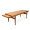 Table Basse en Teck avec Plateau d'Appoint Intégré par Johannes Andersen pour Trioh, 1960s, Set de 3 4