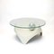 Table Basse Space Age avec Plateau en Verre de Opal Möbel, 1970s 2