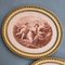 Angelica Kauffman, Cupid Binds to a Laurel Aglaia (Grace of Splendor) & Cupid Disarmed by Euphrosine (Grace of Joy), Etchings, 1700s, Framed, Set of 2 13
