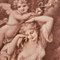 Angelica Kauffman, Cupid Binds to a Laurel Aglaia (Grace of Splendor) & Cupid Disarmed by Euphrosine (Grace of Joy), Etchings, 1700s, Framed, Set of 2 9