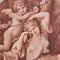 Angelica Kauffman, Cupid Binds to a Laurel Aglaia (Grace of Splendor) & Cupid Disarmed by Euphrosine (Grace of Joy), Etchings, 1700s, Framed, Set of 2 10