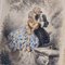 Eugène Charles François Guérard, The Week of Love, 1837, Lithographs, Framed, Set of 8 4