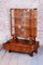 Tschechische Art Deco Vitrine aus Nussholz & Glas, 1920er 5