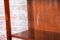 Tschechische Art Deco Vitrine aus Nussholz & Glas, 1920er 9