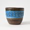 Rimini Blue Flower Pot by Aldo Londi for Bitossi, 1960s 1