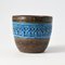 Rimini Blue Flower Pot by Aldo Londi for Bitossi, 1960s 2