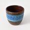 Rimini Blue Flower Pot by Aldo Londi for Bitossi, 1960s 6
