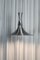Pendant Lamp in Aluminum attributed to Bent Nordsted for Lyskær Belysning, Denmark, 1970s 1